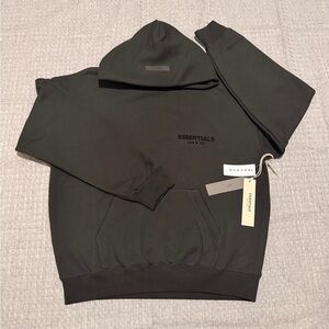 Fear of God Essentials Men's Black Hoodie